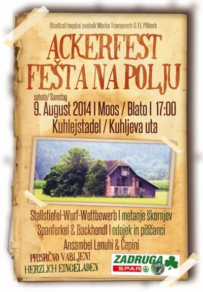 Ackerfest / Fešta na polju 09.08.2014