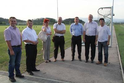Hochrangige Delegation der Stadtgemeinde Celje zu Besuch in Globasnitz/Globasnica