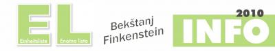 Neue Ausgabe des Info-Blattes der EL Finkenstein/Bekštanj