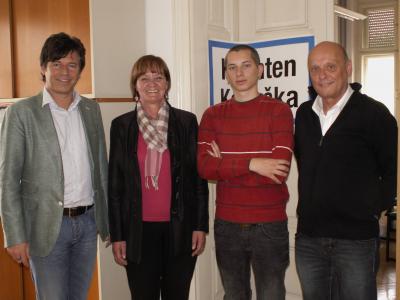 FUEV-Obmannstellvertreterin Martha Stocker zu Besuch bei der Einheitsliste