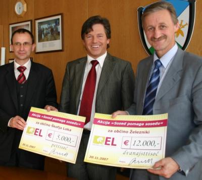 EL übergab IHRE Spende in Höhe von EUR 17.000