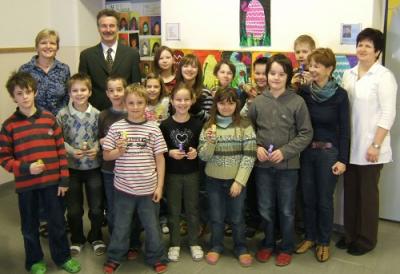 Bürgermeister Franz Josef Smrtnik besuchte die Volksschulen der Gemeinde Eisenkappel-Vellach