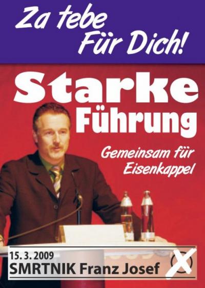 F. J. Smrtnik - Vaš kandidat za župana pri drugem krogu volitev 15. marca