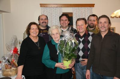 EL Suha čestitala slavljenki Angeli Kral za 80. rojstni jubilej