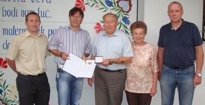 Jubilar Janez Hudl erhielt Goldene Auszeichnung der EL