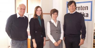 Prominenter Besuch bei der Einheitsliste / Enotna lista