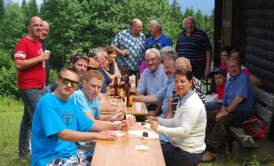 Sommertreffen der Wahlgemeinschaft in der “Petrova koča”