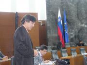 Predsednik EL Vladimir Smrtnik na vseslovenskem srečanju