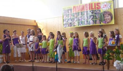 Otroški in mladinski zbor “Amabilis” obhajal 20. obletnico
